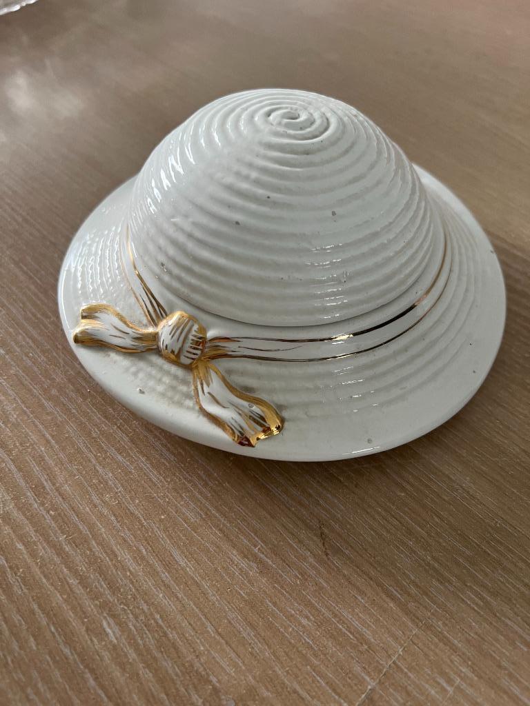 opberghoedje diameter 15 cm, Antiquités & Art, Antiquités | Céramique & Poterie, Enlèvement ou Envoi