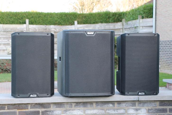 Alto 2x TS315 Speaker + TS318S Subwoofer Set, TV, Hi-fi & Vidéo, Enceintes, Comme neuf, Subwoofer, 120 watts ou plus, Enlèvement