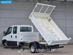 Iveco Daily 35C16 3.0L Kipper Dubbel Cabine 3500kg trekhaak, Auto's, Te koop, Airconditioning, 3500 kg, 160 pk