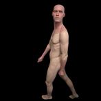 Handgeschilderde realistische lopende mannequin, Ophalen of Verzenden
