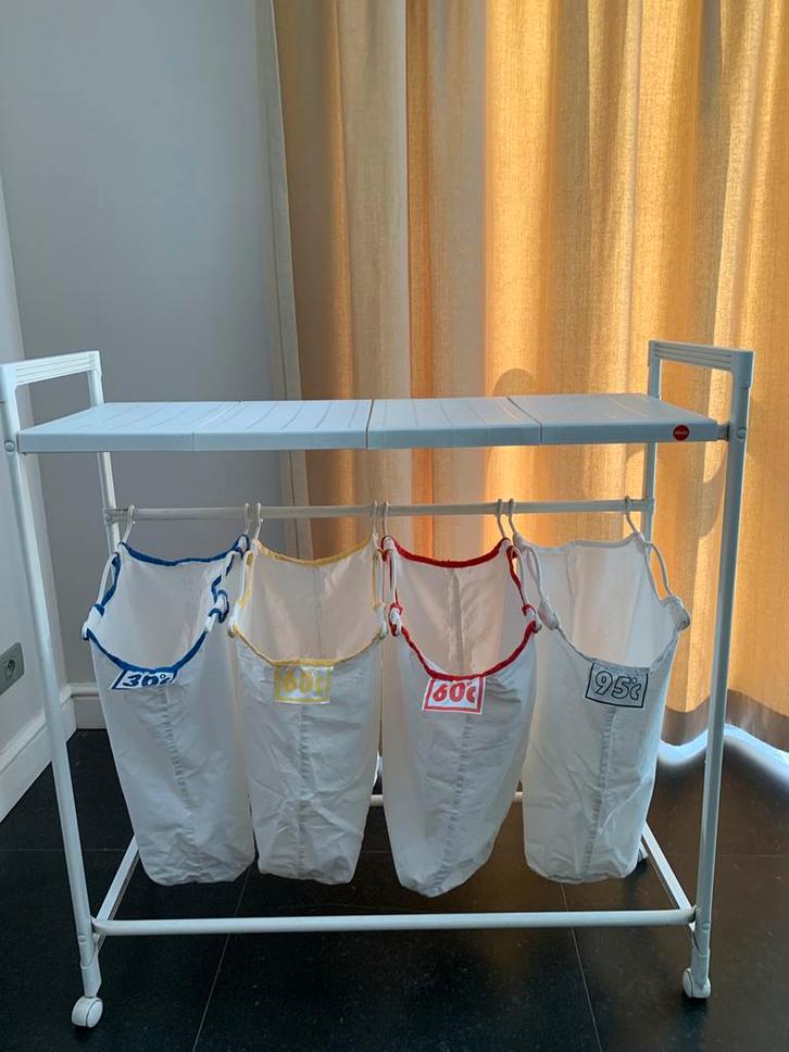 Hailo wassoorterder met 4 vakken, Tuin en Terras, Droogmolens en Wasrekken, Zo goed als nieuw, Overige typen, Ophalen