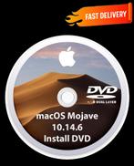 Installeer macOS Mojave 10.14.6 via DVD zonder USB OSX OS X, Computers en Software, Nieuw, MacOS, Verzenden