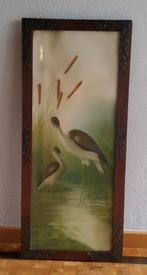 Vintage kader - 90 cm x 39 cm, Ophalen, Gebruikt