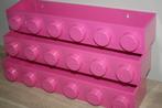 Lego , 3x wandhouders voor blokken , 48x11,5x7,5 cm, Kinderen en Baby's, Speelgoed | Duplo en Lego, Ophalen of Verzenden, Zo goed als nieuw