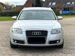 Audi A6 Break 2.0 TDI – 140 pk – Bouwjaar 02/2007, Auto's, Audi, Zwart, Leder, Bedrijf, 103 kW