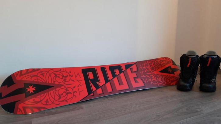 Ride Concept TMS 1.56, Sport en Fitness, Snowboarden, Zo goed als nieuw, Bindingen, Ophalen of Verzenden