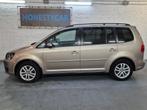 Vw Touran 1.4 TSI CNG EcoFuel -5pl- Super staat - Garantie, Auto's, 110 kW, 4 cilinders, Beige, Bedrijf