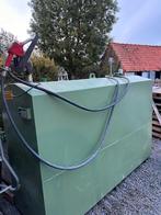 Dubbelwandige mazouttank 2000l, Ophalen, Zo goed als nieuw