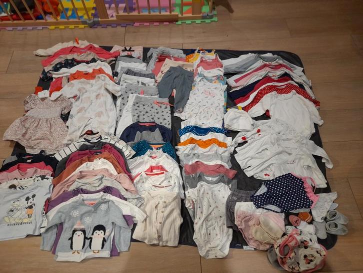Pakket babykleding maat 62, meisje, Kinderen en Baby's, Babykleding | Baby-kledingpakketten, Maat 62, Ophalen