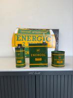 BP Energol oude olie blikken, Verzamelen, Ophalen of Verzenden, Gebruikt, Verpakking