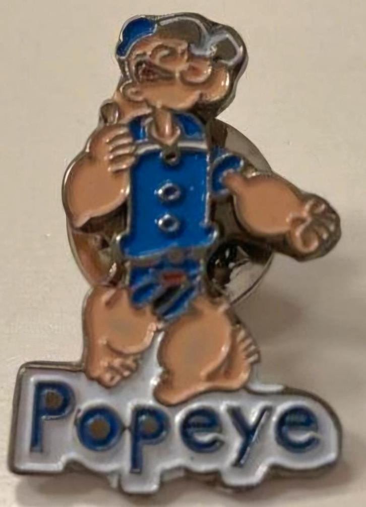 Popeye pin blauw NIEUW, Verzamelen, Speldjes, Pins en Buttons, Nieuw, Ophalen of Verzenden