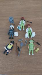 playmobil Assort. mannetjes (dokter, politie) + accesoires, Ophalen, Zo goed als nieuw, Los Playmobil