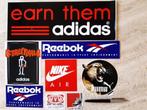 Vintage stickers Adidas/Reebok/Nike/Puma/Animal, Collections, Autocollants, Envoi