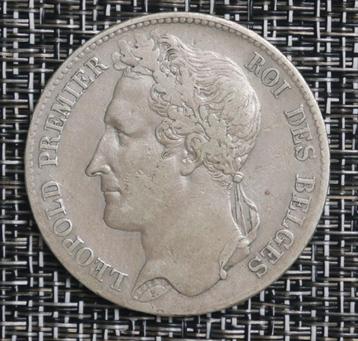 5 Francs Belgique 1848