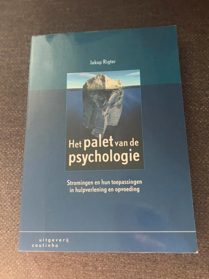 Jakop Rigter - Het palet van de psychologie, Livres, Psychologie, Psychologie cognitive, Enlèvement ou Envoi