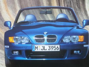 Brochure sur les BMW Z3 1.9i, 2.2i et 3.0i Coupé et Roadster