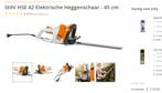 in perfecte conditie, Ophalen, Zo goed als nieuw, Elektrisch, Stihl