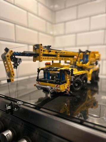 Lego technics 8053 kraan werkt compleet met bouwplannen 