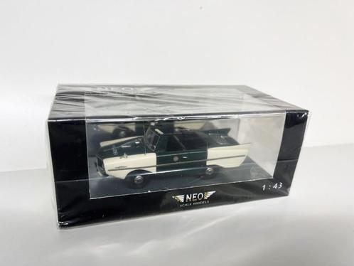 AMPHICAR Triumph Polizei 1966 1/43 NEO NEUVE + PERPLEX BOX, Hobby en Vrije tijd, Modelauto's | 1:43, Nieuw, Auto, Ophalen of Verzenden