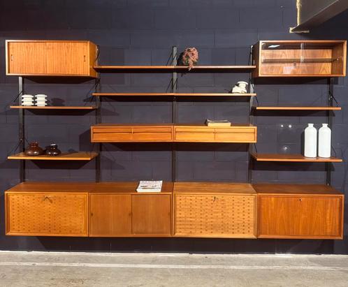 Poul Cadovius by Royal System vintage modulair wandsysteem, Antiek en Kunst, Curiosa en Brocante, Ophalen of Verzenden