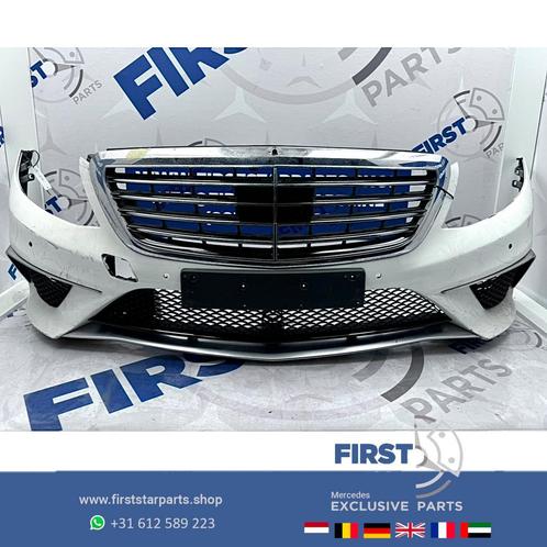 W222 S KLASSE FACELIFT S500 AMG VOORBUMPER COMPLEET originee, Auto-onderdelen, Carrosserie, Bumper, Mercedes-Benz, Voor, Gebruikt