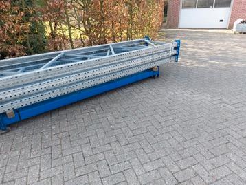 12,5 meter magazijnstelling/palletstelling  beschikbaar voor biedingen