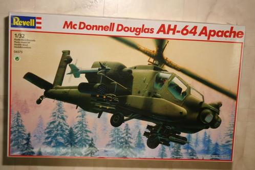 Revell 04575 1/32 MDD AH-64 Apache, Hobby en Vrije tijd, Modelbouw | Vliegtuigen en Helikopters, Zo goed als nieuw, Helikopter