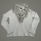 Merk Giovane - korte vest L/42 - grijs, Kleding | Dames, Maat 42/44 (L), Ophalen of Verzenden, Zo goed als nieuw, Grijs