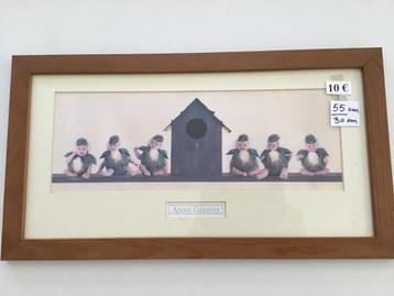 mooi kader "Anne Geddes" 55 cm op 30 cm beschikbaar voor biedingen