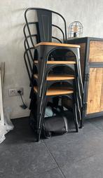 Retro - Industriele eetkamer stoelen, Huis en Inrichting, Ophalen, Zo goed als nieuw