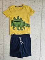 Zomersetje/pyjama met dino, maat 110, Ophalen, Zo goed als nieuw