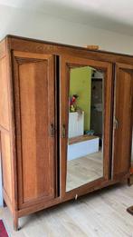 kleerkast massief hout, Huis en Inrichting, Kasten | Kleerkasten, Ophalen, Gebruikt, 200 cm of meer, 150 tot 200 cm