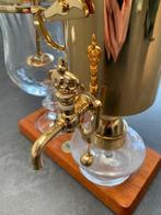 vergulde koffie percolator in topstaat, Ophalen, Zo goed als nieuw, Koffiemachine