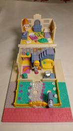 Vintage Polly Pocket Polly's Cozy Cottage, Ophalen of Verzenden, Zo goed als nieuw