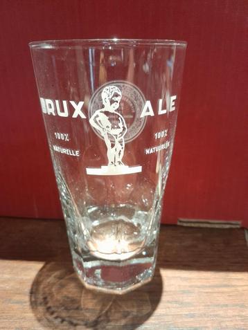 Oud geuzeglas Brux ale beschikbaar voor biedingen