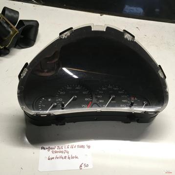 Peugeot 206 1.6 16v 5drs 2003 wagennr 2500074  Km Tellerklok beschikbaar voor biedingen