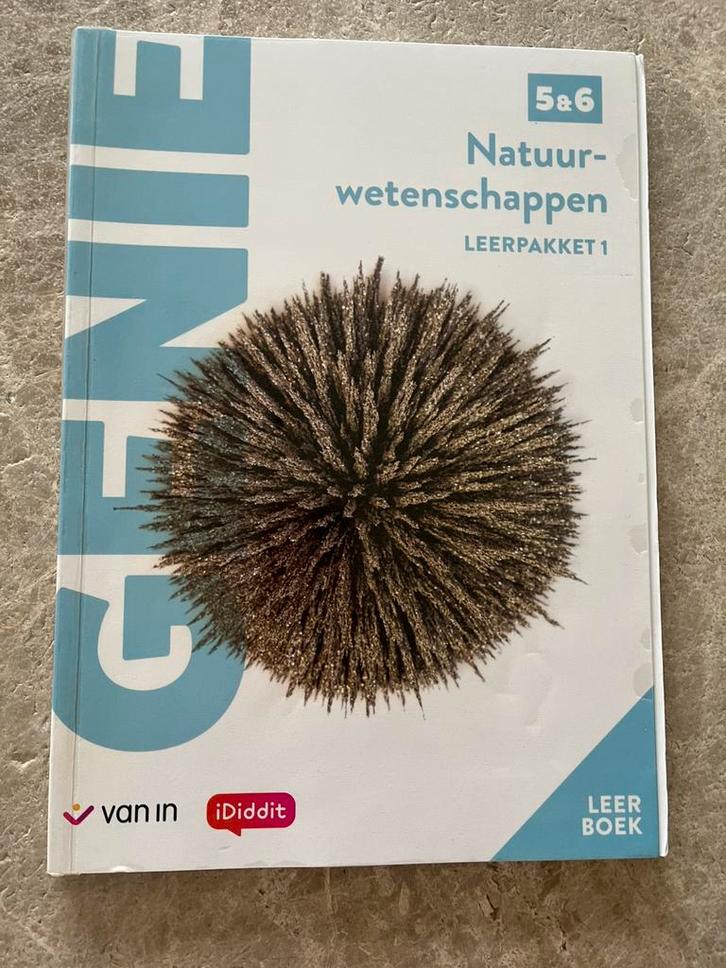 Genie natuurwetenschappen 5&6 in perfecte staat!, Boeken, Schoolboeken, Zo goed als nieuw, Ophalen of Verzenden