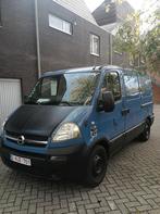 opel movano 2007 2.5 ingericht als camper met airco, Auto's, Opel, Stof, Blauw, Diesel, Grijs