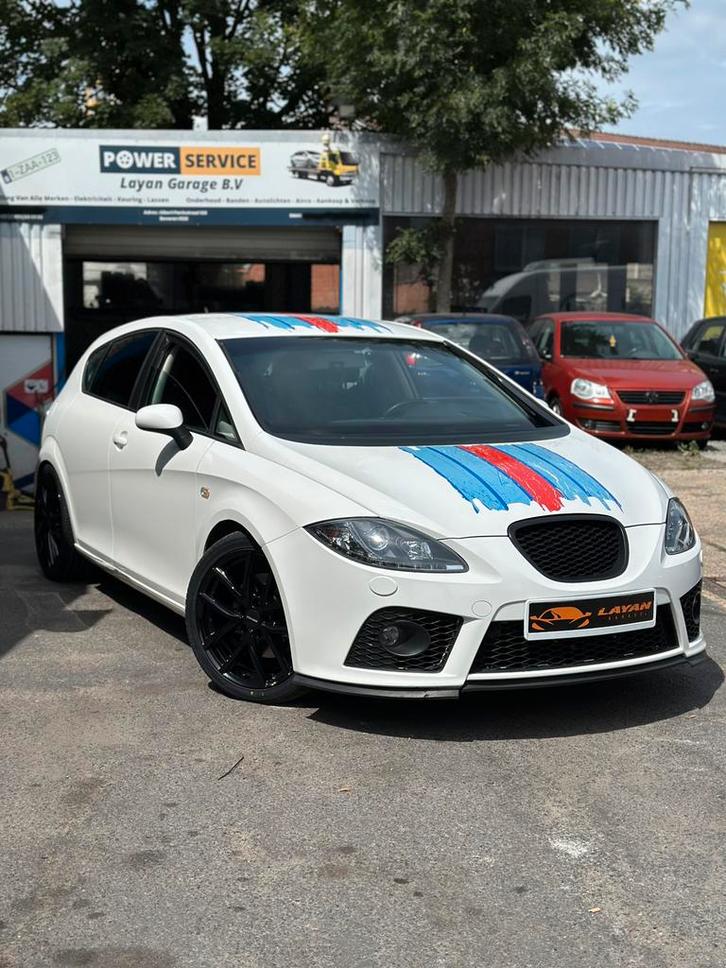 Seat Leon FR  2.0 TSI Automatice, Auto's, Seat, Bedrijf, Te koop, Leon, Benzine, 5 deurs, Automaat, Wit, Grijs, Stof, Ophalen of Verzenden