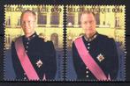 3202/3203 MNH** 2003 - Hulde aan Koning Boudewijn Albert II, Postzegels en Munten, Ophalen of Verzenden, Postfris, Postfris