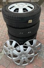 Banden op velg met wieldeksels 16", diepliggende bevestiging, Auto diversen, Wieldoppen, Ophalen