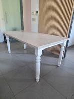 Design Eiken eettafel (white-wash), Ophalen, Gebruikt