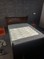 Bed met lattenbodem en matras 140 cm, Huis en Inrichting, Slaapkamer | Bedden, Ophalen, 140 cm