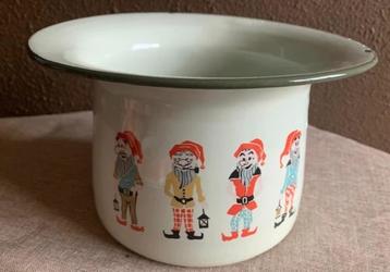 emaille nachtemmer - kaboutertjes - sixties beschikbaar voor biedingen