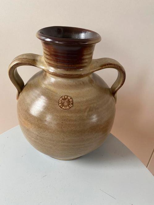 Vase vintage céramique West Germany Topferei Kiel, Antiquités & Art, Antiquités | Vases, Enlèvement ou Envoi