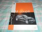 Brochure de la BMW Z3 Coupé - FRANÇAIS, BMW, Enlèvement ou Envoi