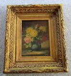 19  eeuws bloemenstilleven , G. Duval mogelijks  H.Schouten, Antiek en Kunst, Kunst | Schilderijen | Klassiek, Ophalen of Verzenden