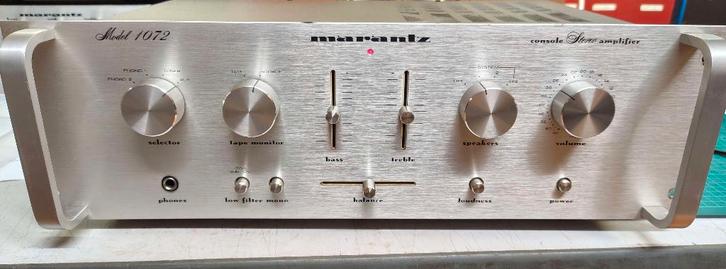 Ampli Marantz Model 1072, Audio, Tv en Foto, Versterkers en Ontvangers, Gebruikt, Stereo, Minder dan 60 watt, Marantz, Ophalen of Verzenden