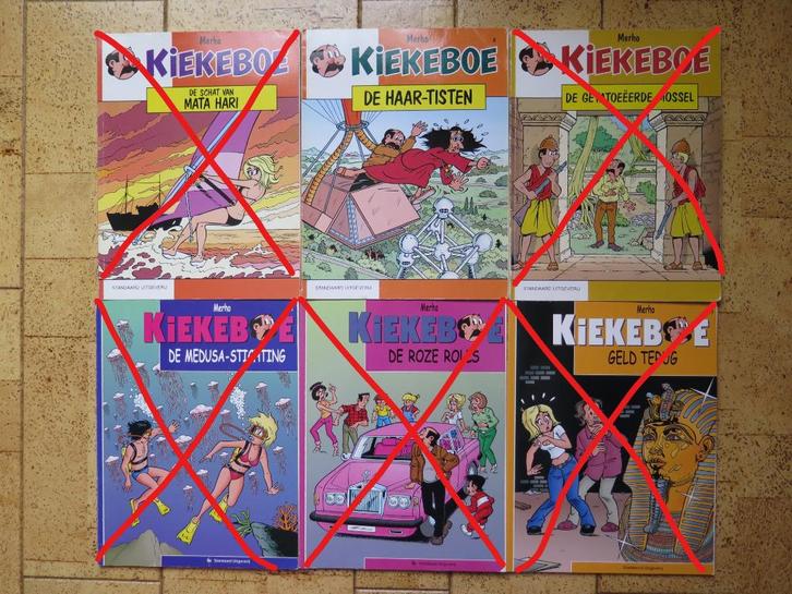 Strip : Kiekeboe Nr 8 - Kiekeboe en de haar-tisten, Boeken, Stripverhalen, Zo goed als nieuw, Eén stripboek, Ophalen of Verzenden