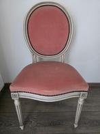 Louis XVI‑stijl (laat 18e eeuw) - Fluwelen Medaillon-stoel, Ophalen